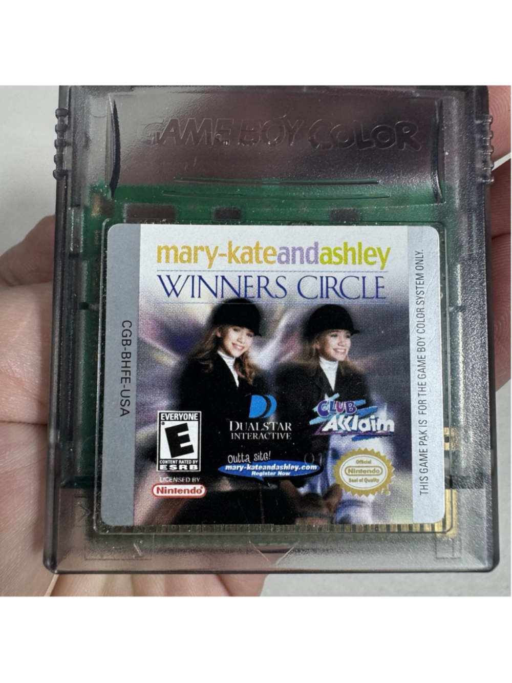 Mary-Kate and Ashley: Winners Circle (Nintendo Game Boy Color, 2001) Y2K